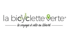 Logo bicyclette verte.