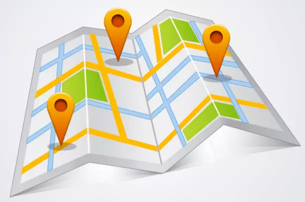 Google map.