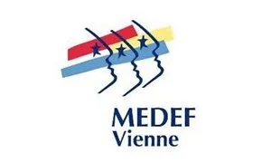 Logo medef vienne.