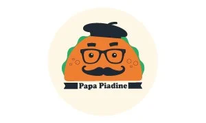 Logo papa piadine.