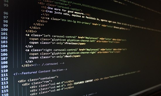 Screen code.