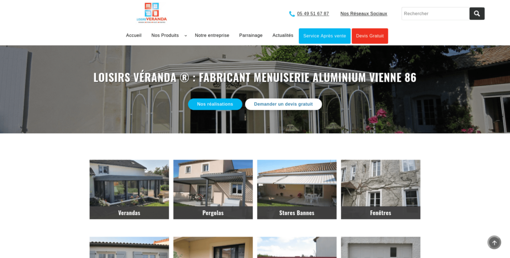 Loisirs veranda par maison graciet.